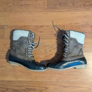 Magellan Outdoors Brown and Black Winter Boots GUC